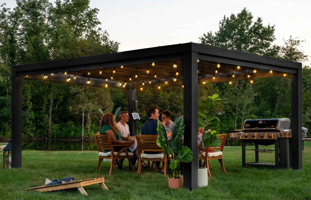 Garden canopy lights clearance